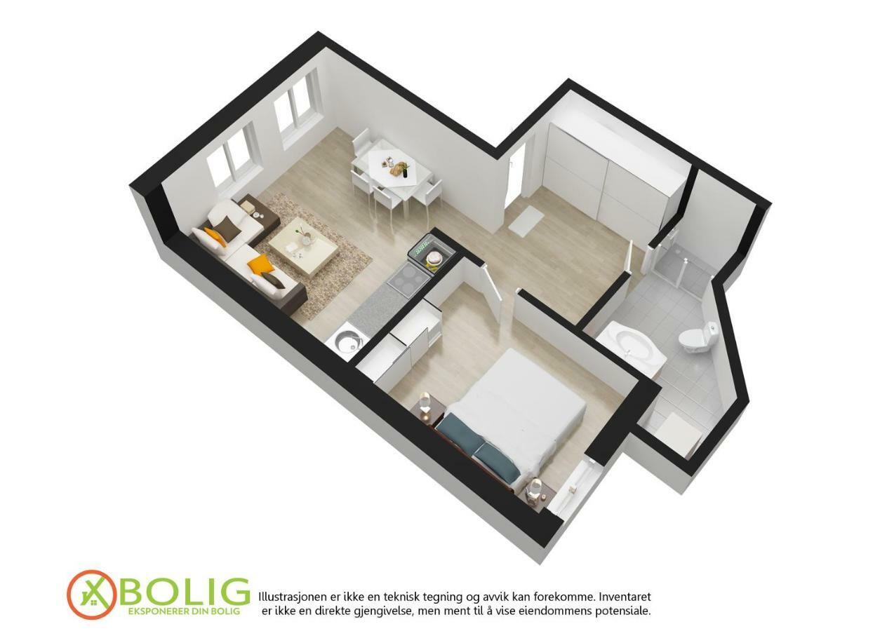 Barfot Apartments Берген Екстериор снимка