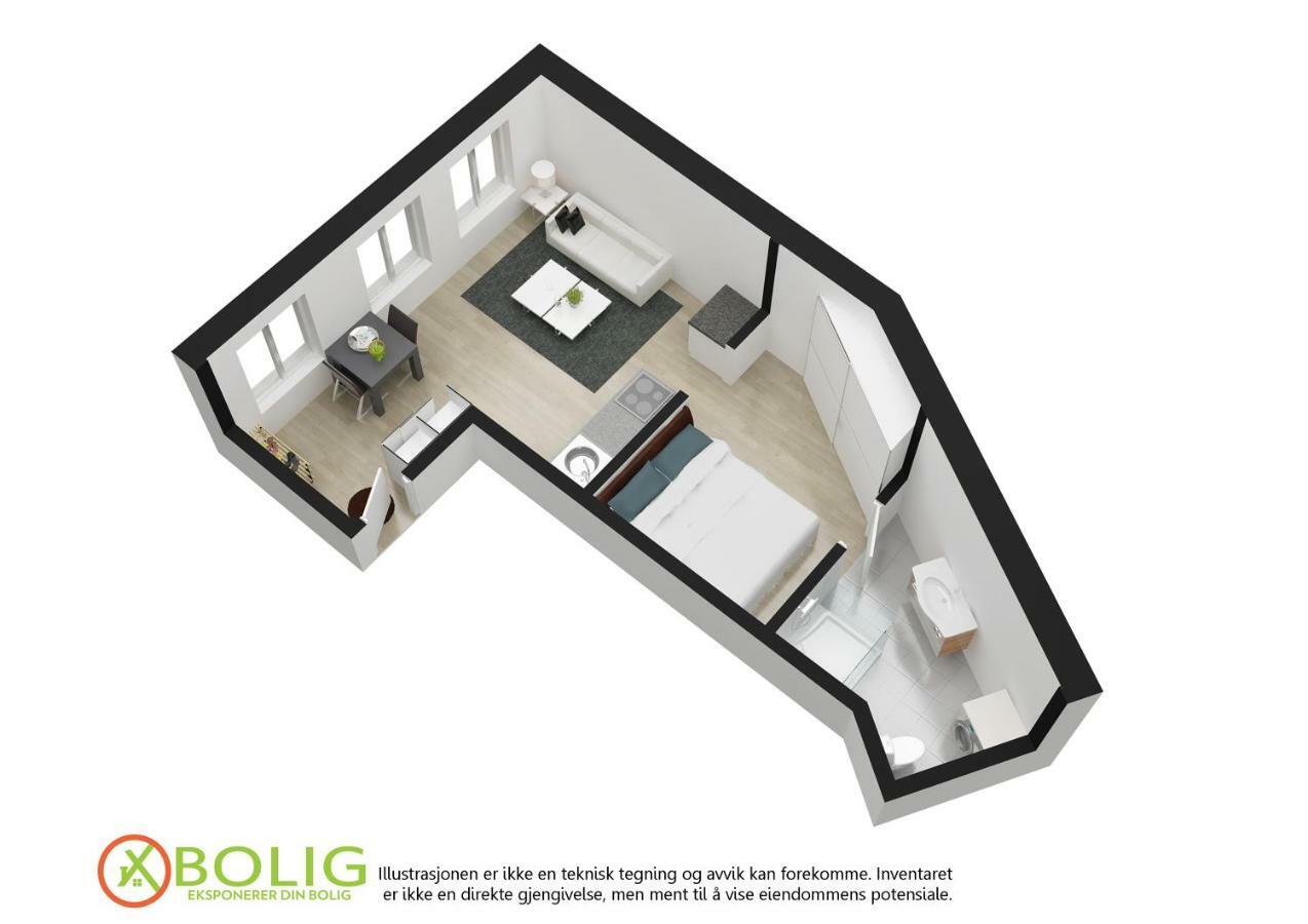 Barfot Apartments Берген Екстериор снимка
