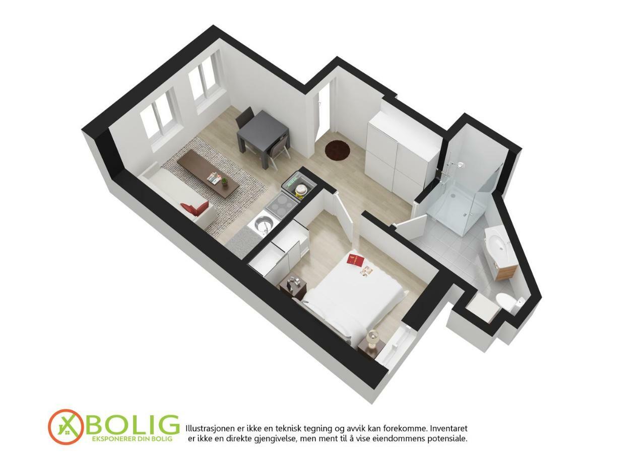 Barfot Apartments Берген Екстериор снимка