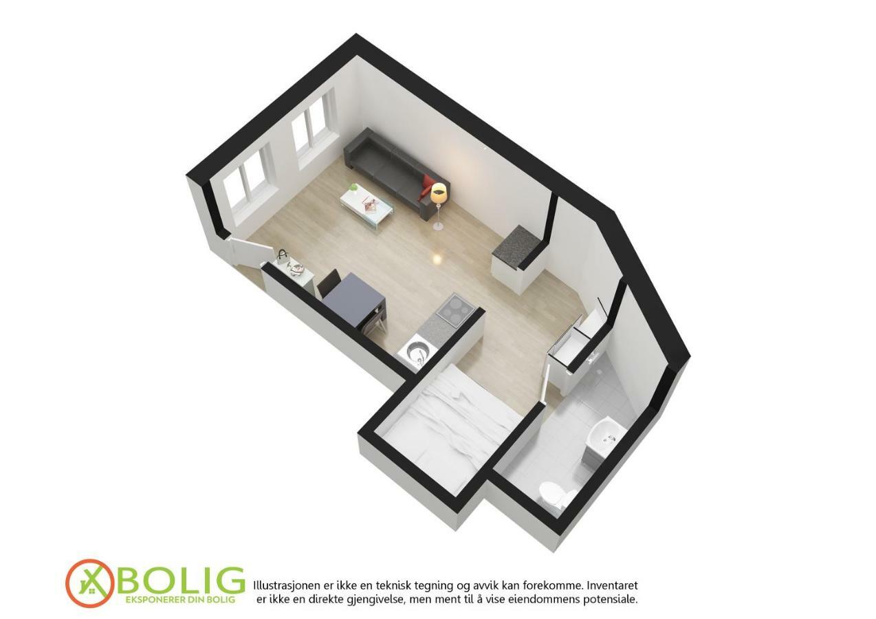Barfot Apartments Берген Екстериор снимка